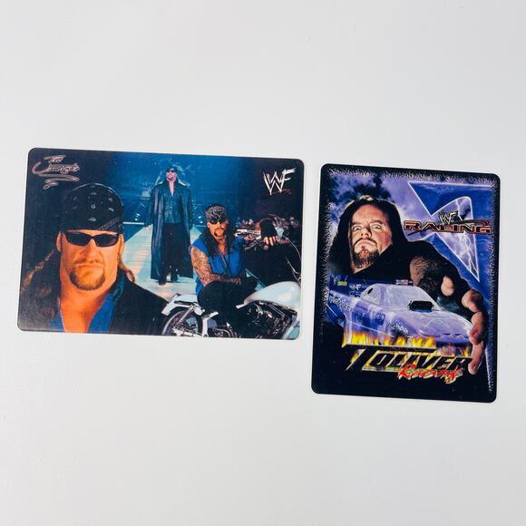 2000 WWF The Undertaker Wrestling Vending Stickers (2) Unused - Picture 9 of 9